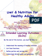 Princibles For Adult Nutrition - 2023