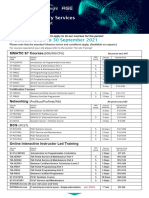 Siemens Pricelist 20-21