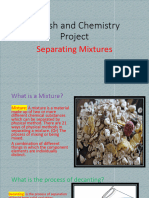 Separating Mixtures