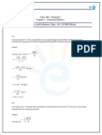 NCERT Solutions Class 12 Chemistry Chapter 3 Chemical Kinetics PDF