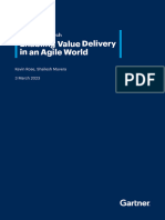 Enabling Value Delivery in An Agile World