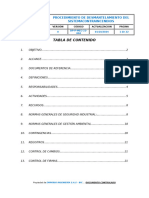 Desmantelamiento Del Sistema Contraincendios