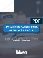 Primeiros Passos para Adequação À LGPD