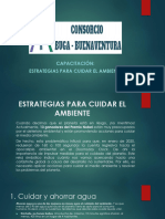 Presentación Estrategias para Cuidar El Ambiente