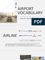 Airport Vocabulary