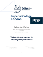 Friction Measurements For Aeroengine Applications