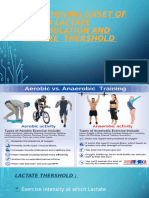 Determining Onset of Blood Lactate Accumulation and Lactate Thershold