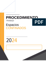 Procedimiento Trabajo Espacios Confinados