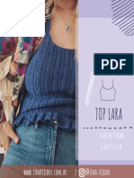 TOP Lara - Guía de Tejido A Crochet