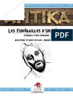 Scenario Antika - Les Funérailles D'un Héros - Eric Dubourg