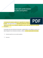 M1 L1 - Formación de Precios - Características de Mercados Perfectamente Competitivos y Mercados Monopólicos