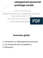 Psychologie Sociale L1 Tronc Commun Sotuba 2024-2025