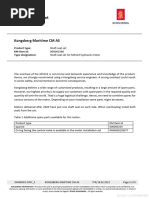 Kongsberg M132 Shaft Seal Set