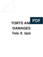 Torts and Damages Reviewer Aquino