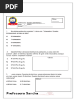 Teste de Matematica