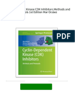 Cyclin Dependent Kinase CDK Inhibitors Methods and Protocols 1st Edition Mar Orzáez