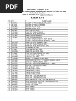 GM Caterpillar Stock List 01