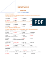 Ta10 Isw - Semester 1 Review - Key