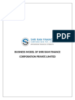 Business Model of Shri Ram Finance Corporation PVT LTD