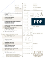 Grizzled Adventurers Latecomer Character Sheet