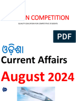 Odisha CA August 2024