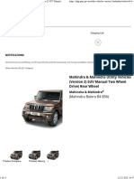 Buy Mahindra & Mahindra Utility Vehicles (Version 2) SUV Manual Two Wheel Drive (Rear Wheel Online Government e Marketplace (GeM)