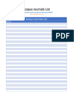 Scopus Indexed Journals List Compressed