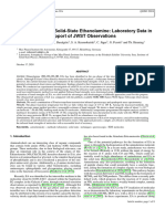 Infrared Spectra of Solid-State Ethanolamine: Laboratory Data in Support of JWST Observations