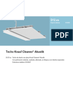 D12.es Techo Knauf Cleaneo® Akustik (2020-01)