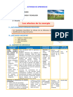 D2 A3 SESIÓN CT. Los Efectos de La Energía