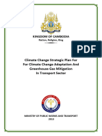 Climate Change Strategic Plan For Transport Sector en Final