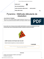 Pyraminx - Méthode de Résolution Facile Du Pyraminx