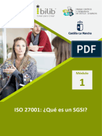 ISO 27001 - Modulo 1 - Que Es Un SGSI