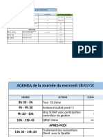 AGENDA Journée 03072019 Et Liste P (Enregistré Automatiquement)