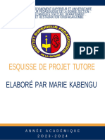 Esquisse de Projet Tutore