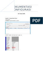 Dokumentasi Konfigurasi 1