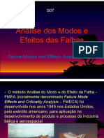 S07 Analise Dos Modos e Efeitos Das Falhas - FMEA