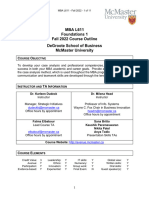 L611 Foundations Course Outline F221