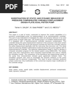 48-Investigation of Static and Dynamic Performance of Pressure Compensated Variable