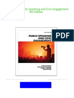 Ebooks File (Ebook PDF) Public Speaking and Civic Engagement 4th Edition All Chapters