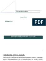 AFS Lec # 06 Ratios Analysis