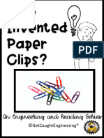 Who Invented Paper Clips?: An Engineering and Reading Series