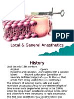 Local and General Anesthetics - Nfa