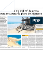 Playas de Mancora y Ecosistemas Marinos en Peligro