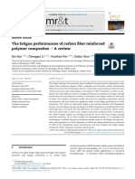 The Fatigue Performances of Carbon Fiber Reinforced Polymer Composites - A Review