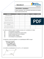 Lista 6 - Quadriláteros