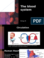 The Blood System Presentation Power Point