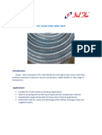 Ifpw PVC Clear Steel Wire Hose