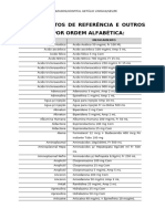 Ordem Alfabética - Med. de Referência Padronizados - HGV-2019