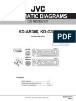 JVC KD-AR360 Schematics